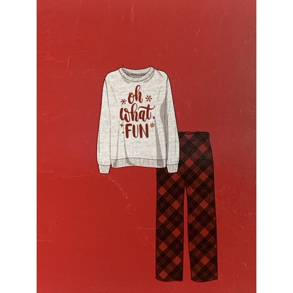 Holiday Style Christmas Women's 2 Piece Pajama Set Plus Size 1x